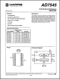 Click here to download AD7545AD Datasheet