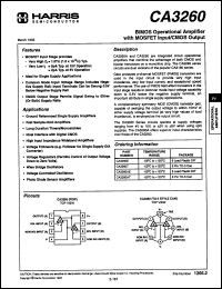 Click here to download CA3260EX Datasheet