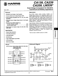 Click here to download CA339AM Datasheet