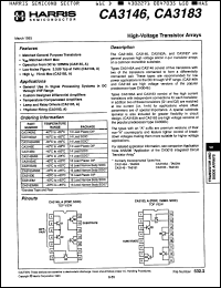 Click here to download CA3183AEX Datasheet