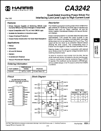 Click here to download CA3242EX Datasheet