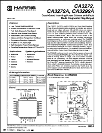 Click here to download CA3272Q Datasheet