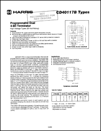 Click here to download CD40117BF Datasheet