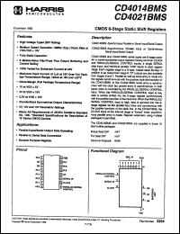 Click here to download CD4014BF Datasheet