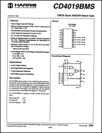 Click here to download CD4019BFX Datasheet