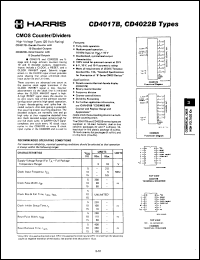 Click here to download CD4022BD3 Datasheet