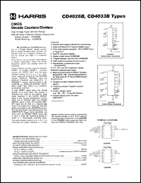 Click here to download CD4026BF3A Datasheet