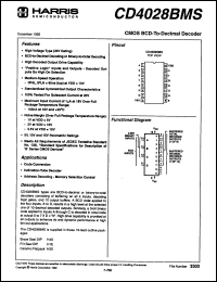 Click here to download CD4028BFX Datasheet