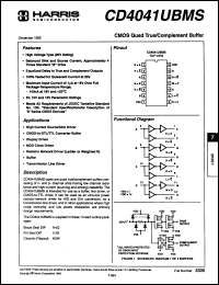 Click here to download CD4041UBFX Datasheet