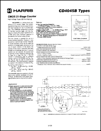 Click here to download CD4045BF Datasheet