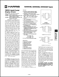 Click here to download CD4054BE98 Datasheet