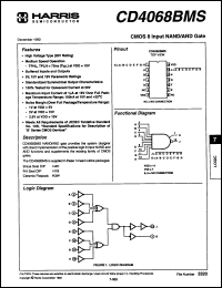 Click here to download CD4068BFX Datasheet