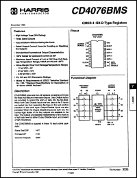 Click here to download CD4076BD Datasheet