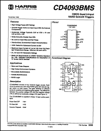 Click here to download CD4093BD3 Datasheet