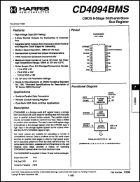 Click here to download CD4094BEX Datasheet