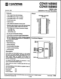 Click here to download CD4514BD Datasheet