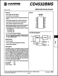 Click here to download CD4532BFX Datasheet