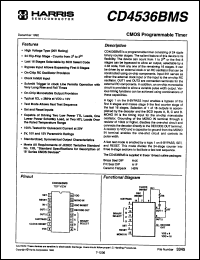 Click here to download CD4536BD3 Datasheet