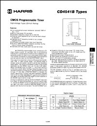 Click here to download CD4541BE98 Datasheet