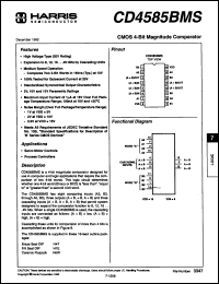 Click here to download CD4585BEX Datasheet