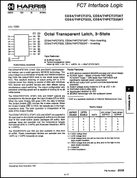 Click here to download CD54FCT533ATE Datasheet