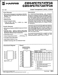 Click here to download CD54FCT573ATF3AF Datasheet