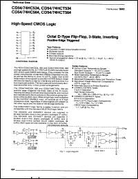 Click here to download CD74HCT534EX Datasheet