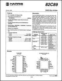 Click here to download MR82C89/883 Datasheet