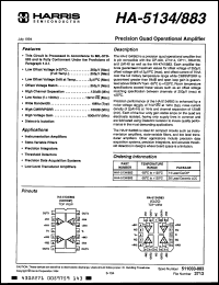 Click here to download HA1-5134A2 Datasheet