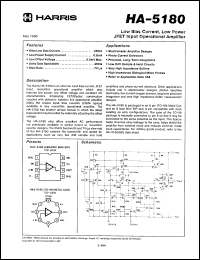 Click here to download HA7-5180A2 Datasheet