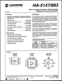 Click here to download HA2-5147A2 Datasheet