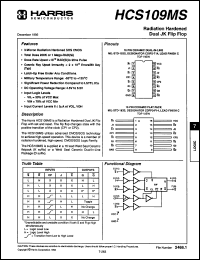 Click here to download HCS109DMSH Datasheet