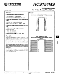 Click here to download HCS154DMSH Datasheet