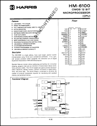 Click here to download HM1-6100A9 Datasheet