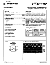 Click here to download HFA1102IP Datasheet