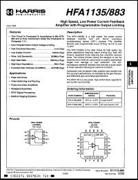 Click here to download HFA1135IP Datasheet