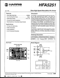 Click here to download HFA5251Y Datasheet