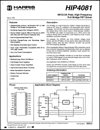 Click here to download HIP4081IW Datasheet