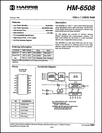 Click here to download HM9-6508B2 Datasheet