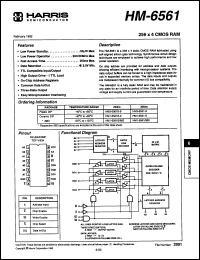 Click here to download HM1-6561B2 Datasheet