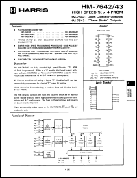 Click here to download HM1-7642P7 Datasheet