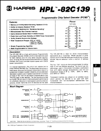 Click here to download HPL1-82C139-2 Datasheet