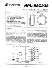 Click here to download HPL1-82C338-9 Datasheet