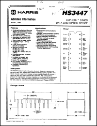 Click here to download HS0-3447-6 Datasheet