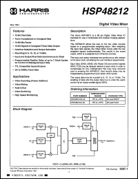 Click here to download HSP48212JC40 Datasheet