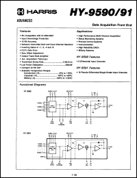 Click here to download HY1-9590-2 Datasheet