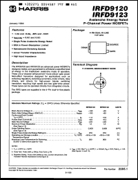 Click here to download IRFD9123 Datasheet