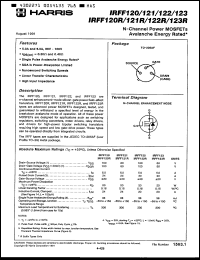 Click here to download IRFF120R Datasheet