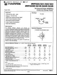 Click here to download IRFF320R Datasheet