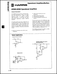 Click here to download LM308AJ8 Datasheet